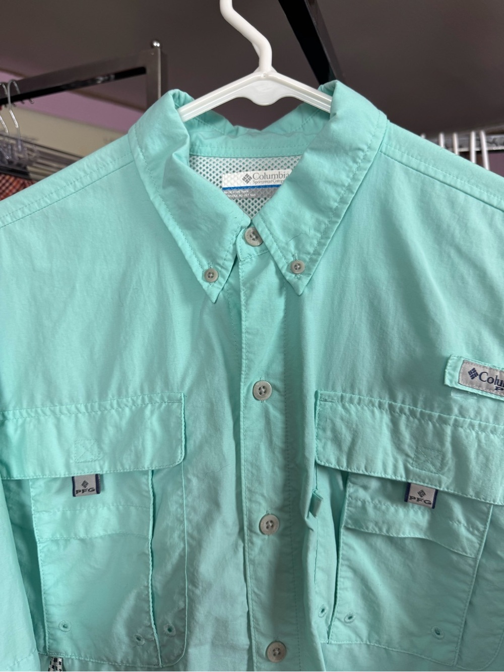 Columbia PFG Bahama II Short Sleeve Fishing Shirt - Men's Medium - Picture 3 of 5